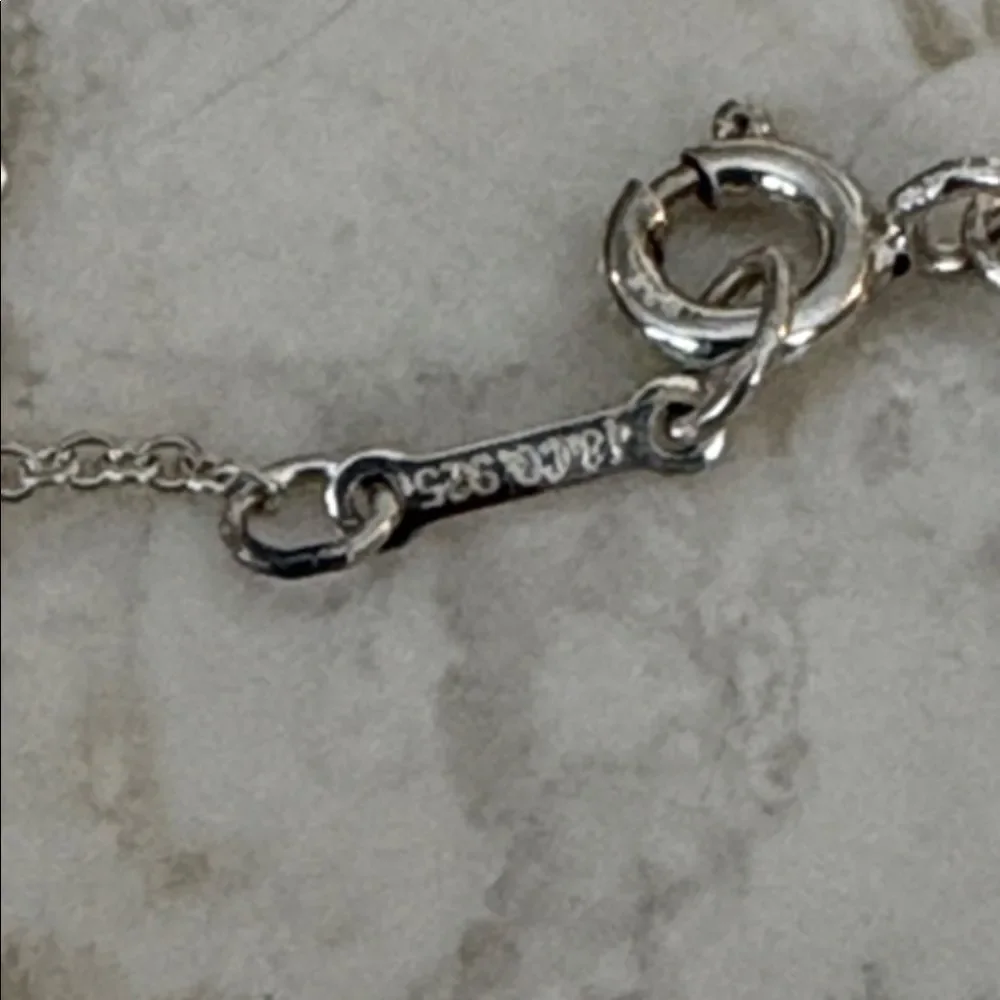 Tiffany & Co. Paloma Picasso Loving Heart Necklace Sterling Silver - Picture 5 of 6
